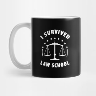 I survived law school Mug